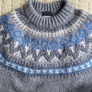 Brooks Brothers men’s Nordic sweater, size M